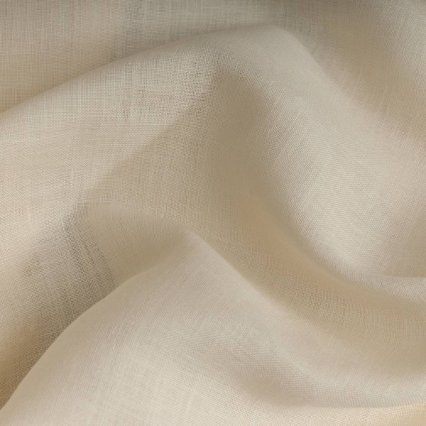 Tessuto misto lino per tende tovaglie prezzo vendita cm 50 x 180-4180 Beige